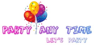 party any time logo