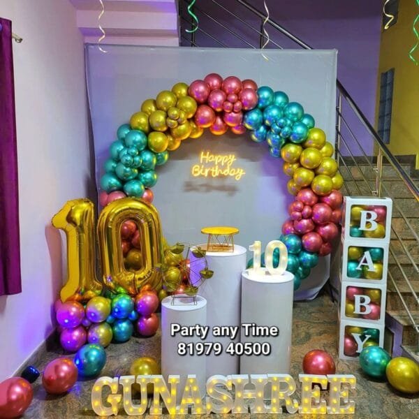 10th Birthday decorations - Image 2