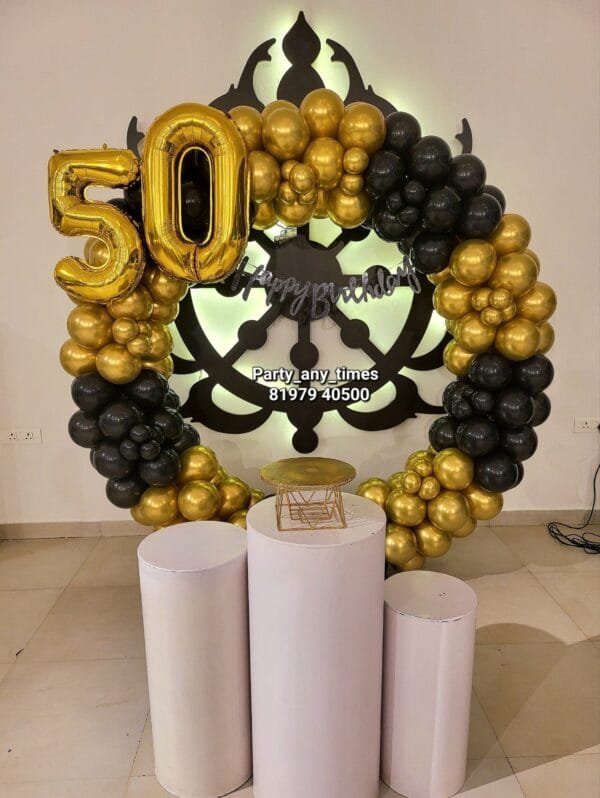 50th birthday decorations