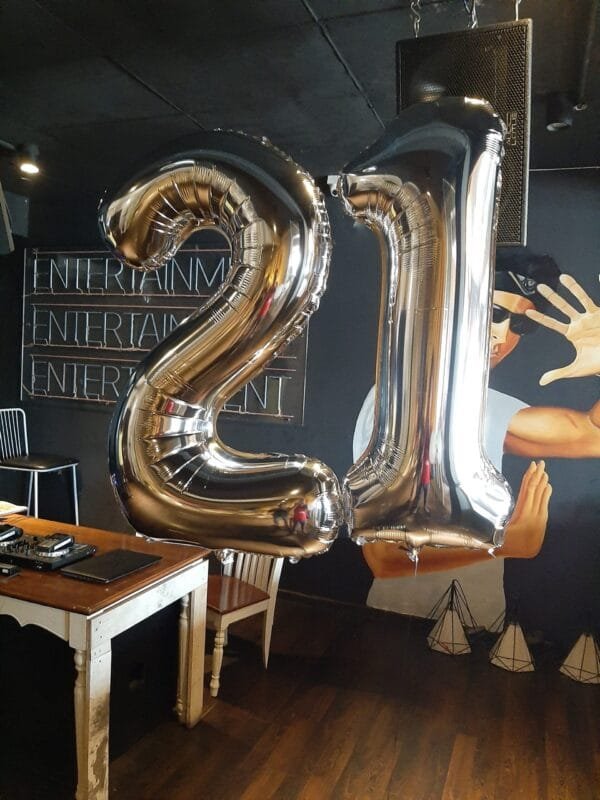 Number foil helium balloon - Image 2