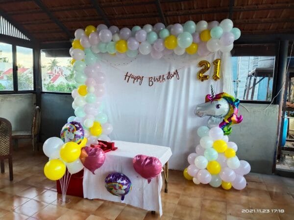 unicorn theme decoration