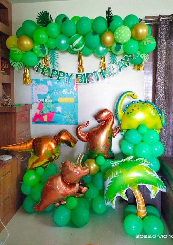 dinosaur theme decoration