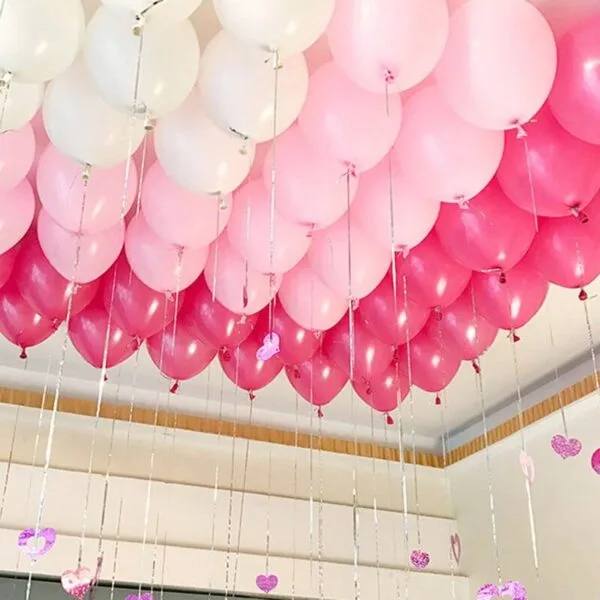 60 Helium Balloons