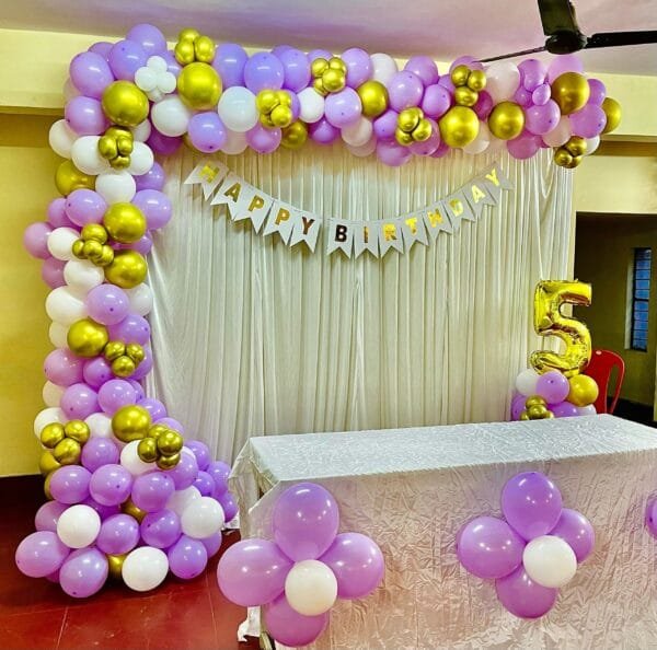 Happy birthday decorations theme