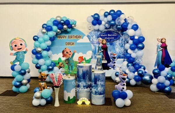 Combo theme balloon decoration