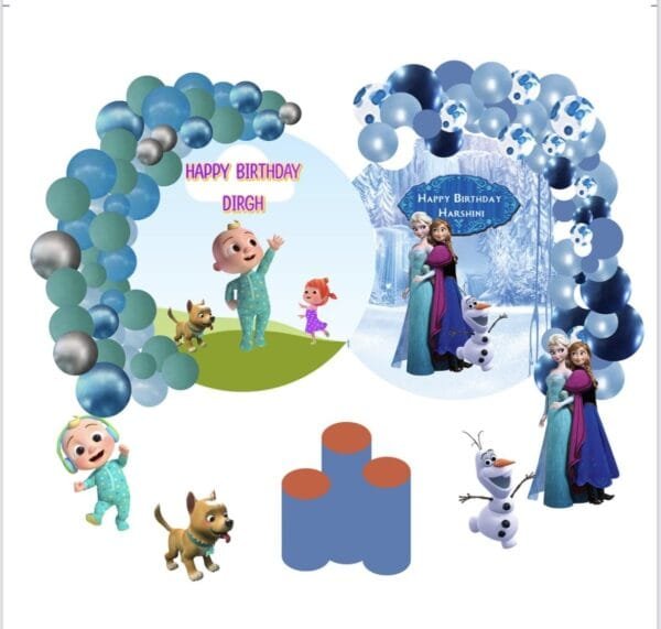 Combo theme balloon decoration - Image 2