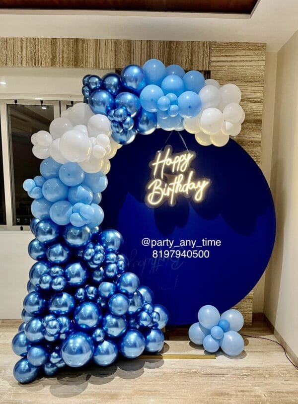 Blue theme decorations - Image 2